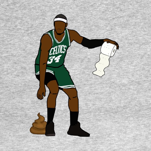 Paul Pierce 'The Poop' - NBA Boston Celtics by xavierjfong